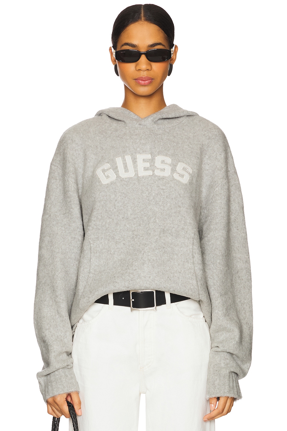 

Толстовка-худи Guess Originals, essential melange
