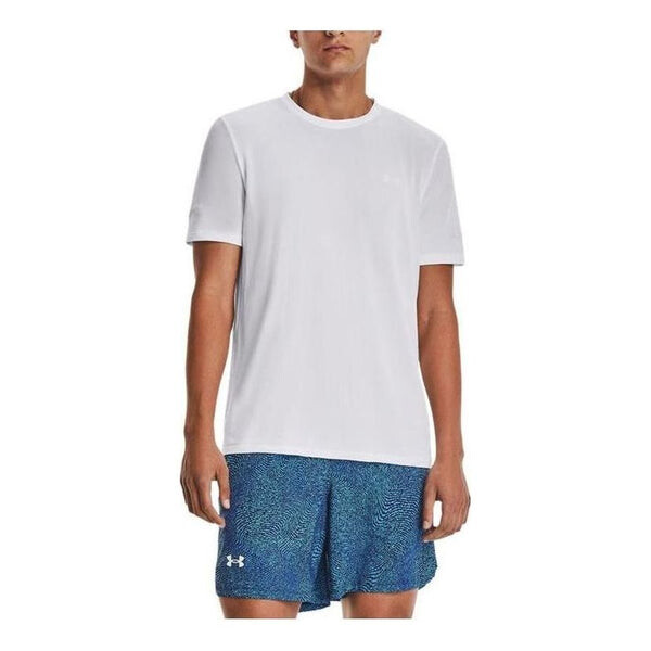 

Футболка seamless stride short sleeve 'white' Under Armour, белый