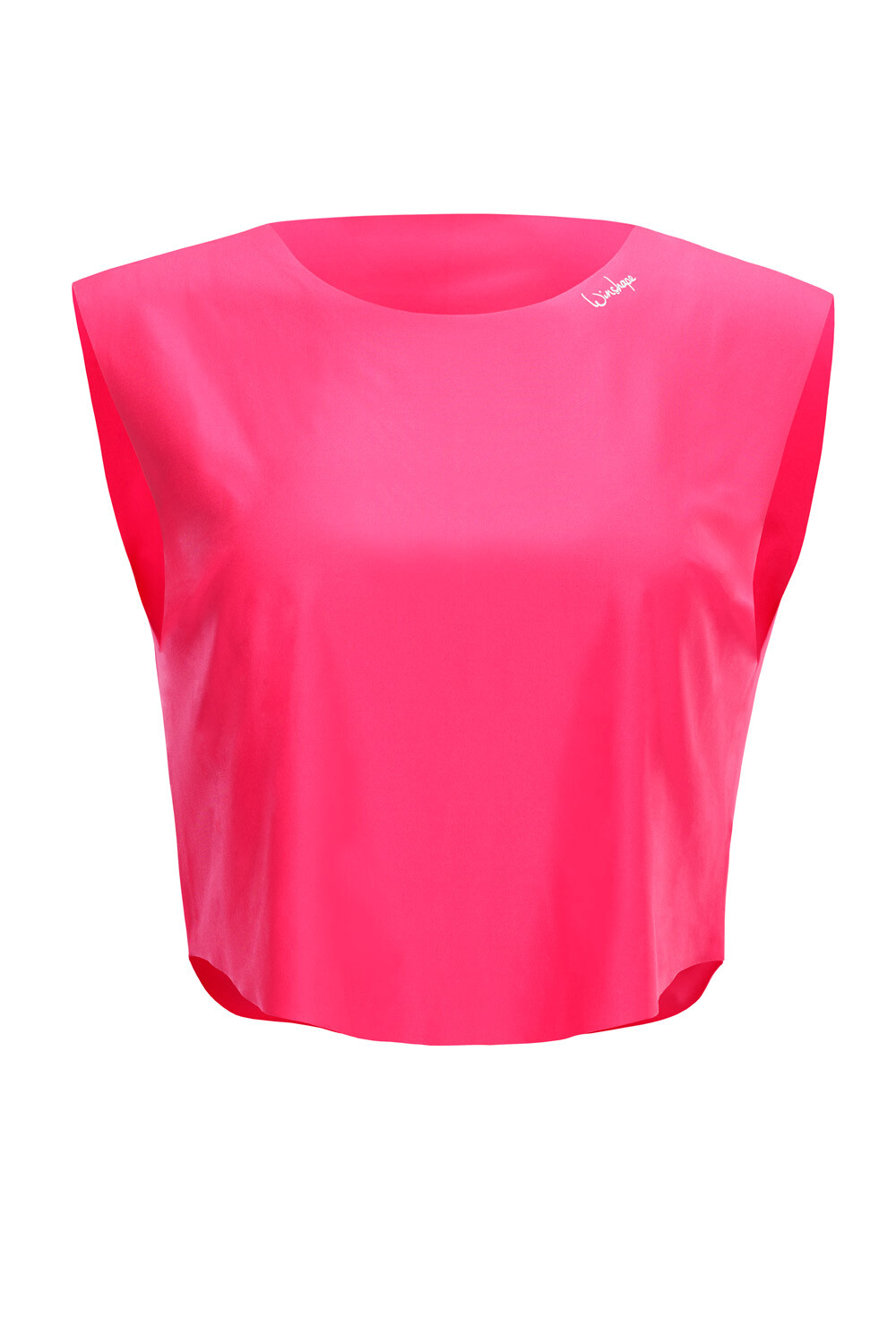 

Спортивная футболка Winshape Functional Light Cropped Top AET115, цвет neon pink