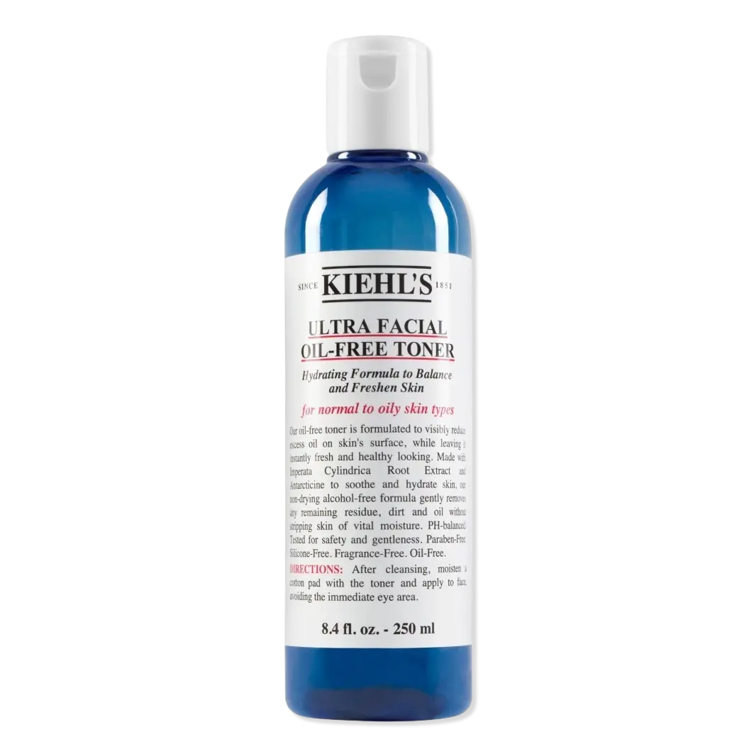 

Тоник для лица ultra facial oil-free toner Kiehls, объем 250 мл