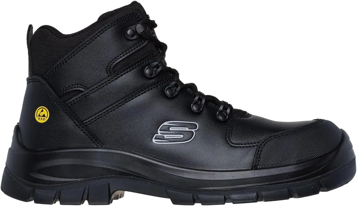 Мужские огнестойкие ботинки Skechers Speed-Flex Trekker, черный — фото 4
