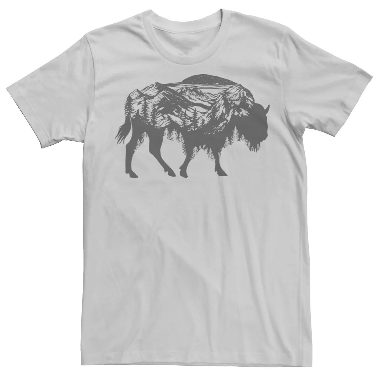 

Мужская футболка с рисунком Buffalo Adventure Fill Licensed Character