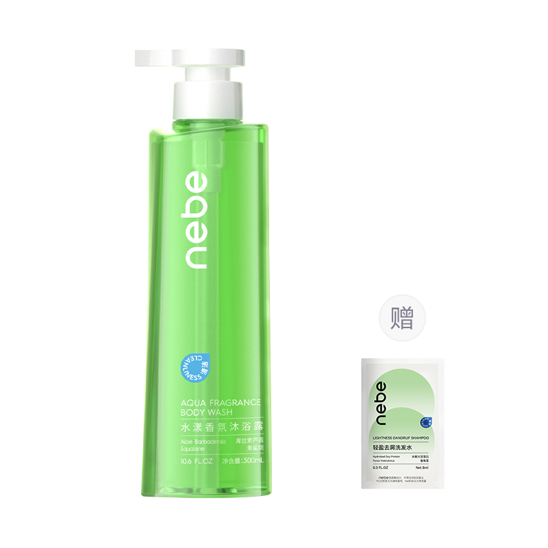 Увлажняющий ароматный гель для душа 300ml NEBE — фото 2