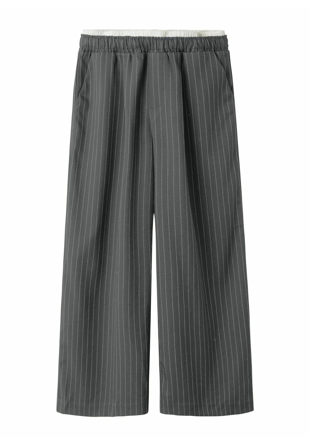 

Брюки WIDE FIT Name it, темно-серый