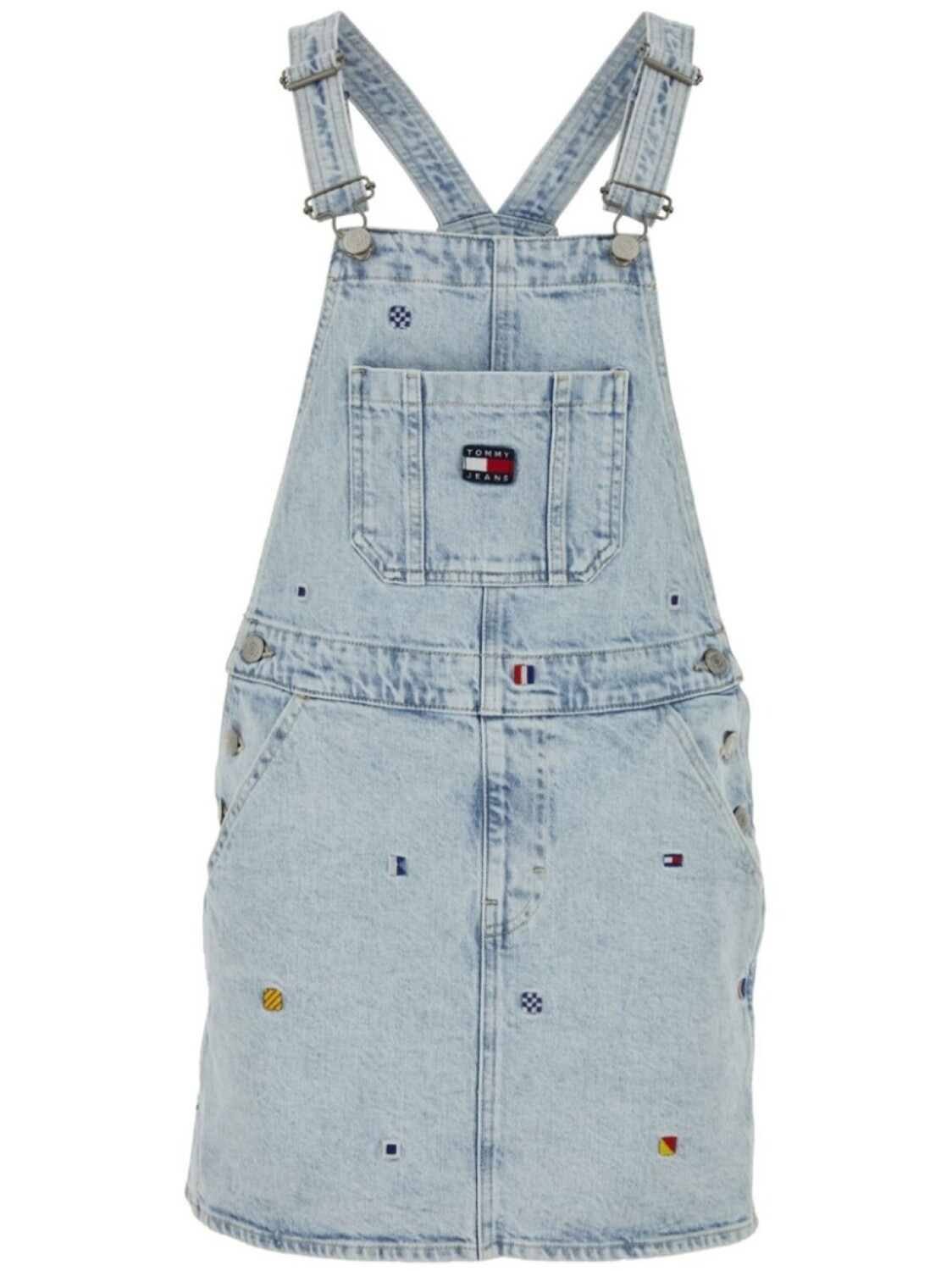 

Вышитый комбинезон Tommy Jeans, синий