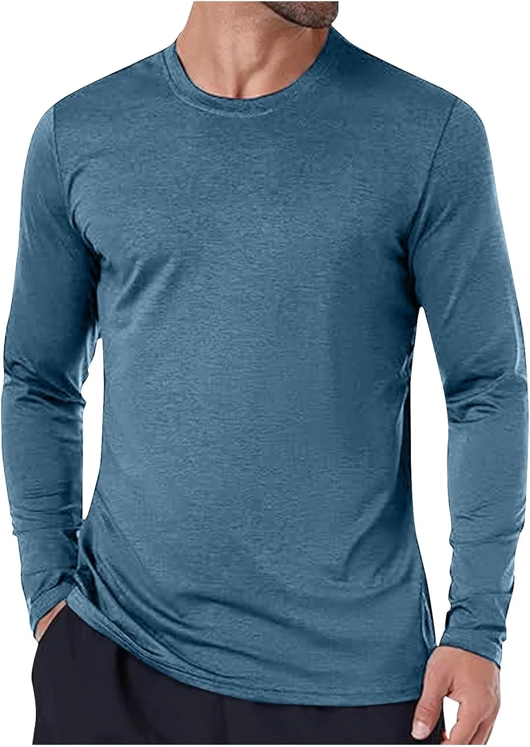Мужская футболка с длинным рукавом UPF 50+, Generic, Dark Blue