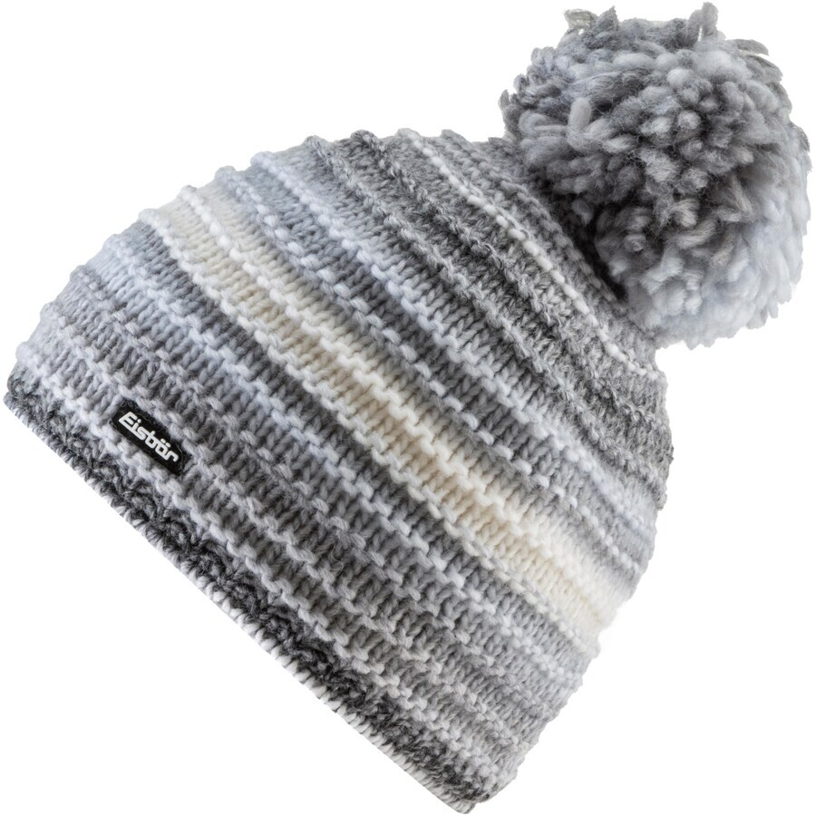 

Шапка Eisbär Beanie Mikata, пятнистый серый