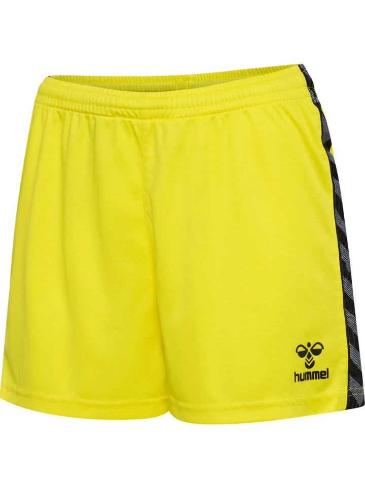 

Короткие шорты Hmlauthentic Pl Shorts Woman желтого цвета Hummel