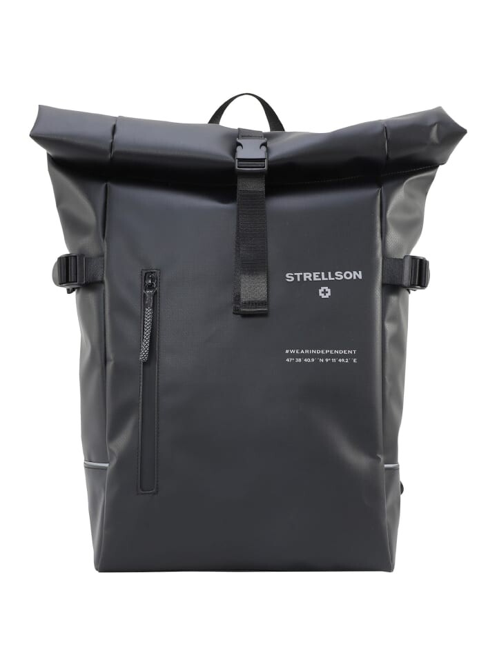 

Рюкзак Strellson, черный, Серый, Рюкзак Strellson, черный