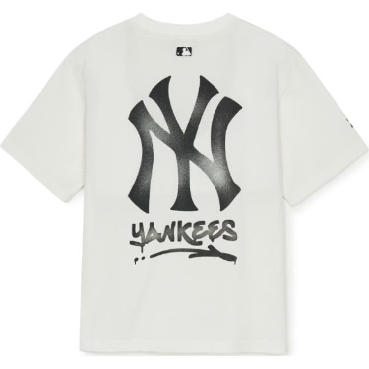 

MLB KIDS Футболка New York Yankees SS25 белая детская, Белый, MLB KIDS Футболка New York Yankees SS25 белая детская