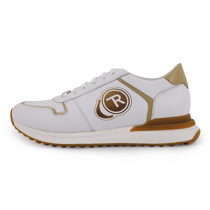 

Кроссовки TRANOI Lifestyle Shoes Men Low-top White/gold, белый