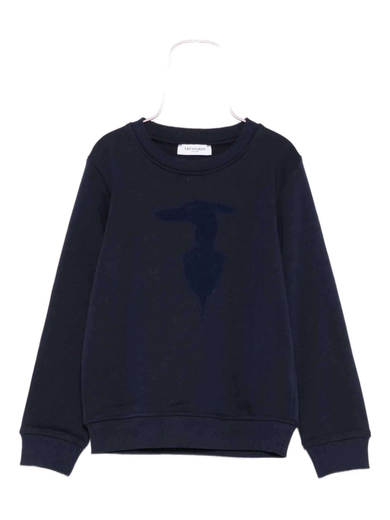 

Толстовка с логотипом TRUSSARDI JUNIOR, синий