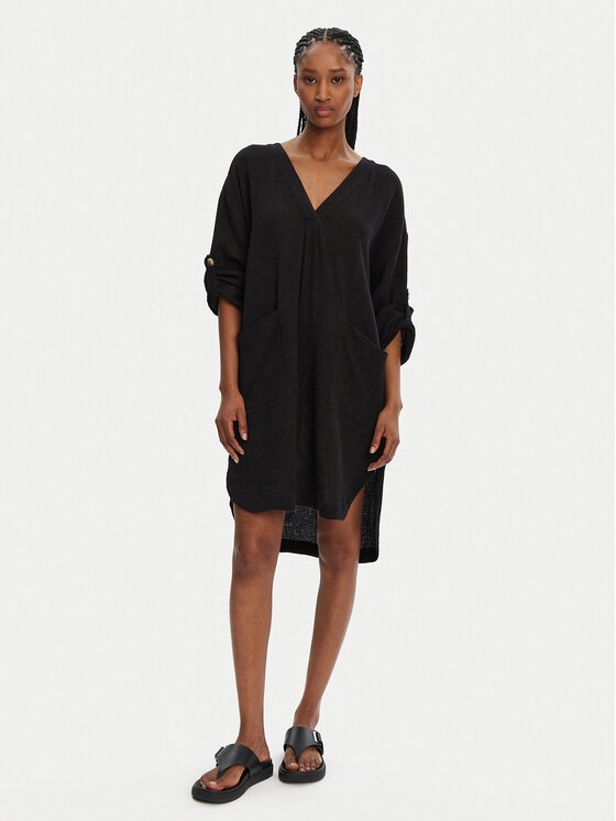 

Пляжное платье свободного кроя Essential 54020-CU Seafolly, черный