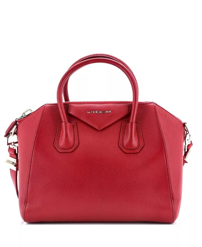 

Маленькая сумка Antigona из кожи Pre-Owned Givenchy, красный