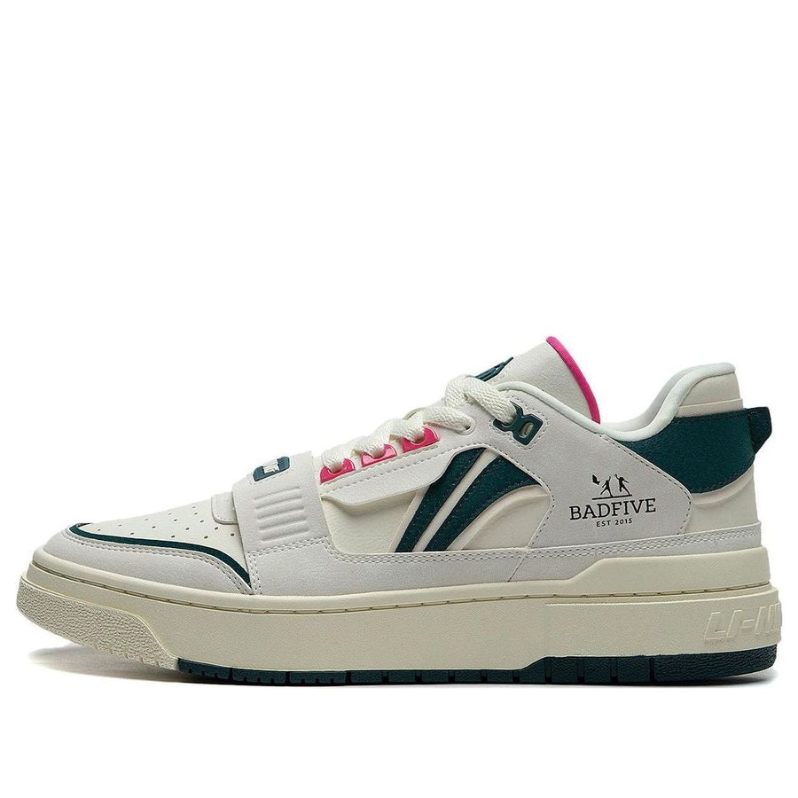 

Кроссовки Li-Ning BadFive Rookie Skate 'Cream White Black', белый