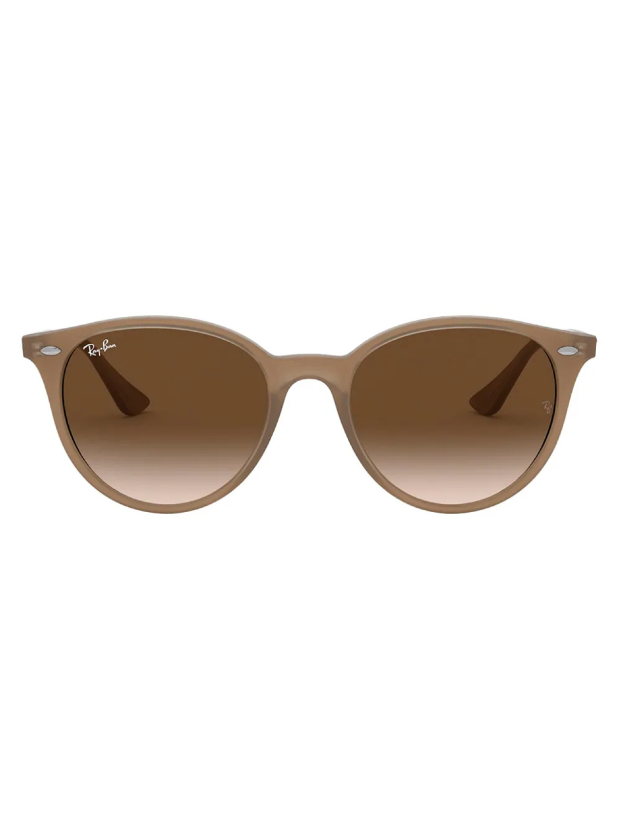 

Солнцезащитные очки в круглой оправе Ray-Ban, коричневый