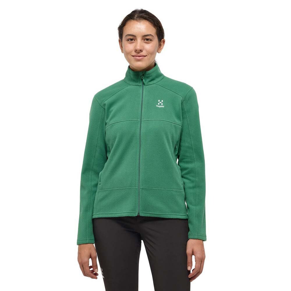 

Толстовка Haglöfs Buteo Mid Full Zip, зеленый