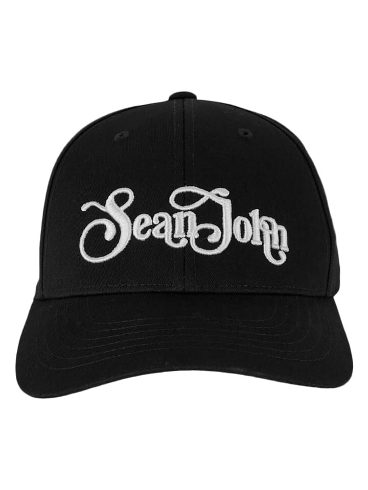 

Бейсболка Sean John Snapback, цвет black/beige