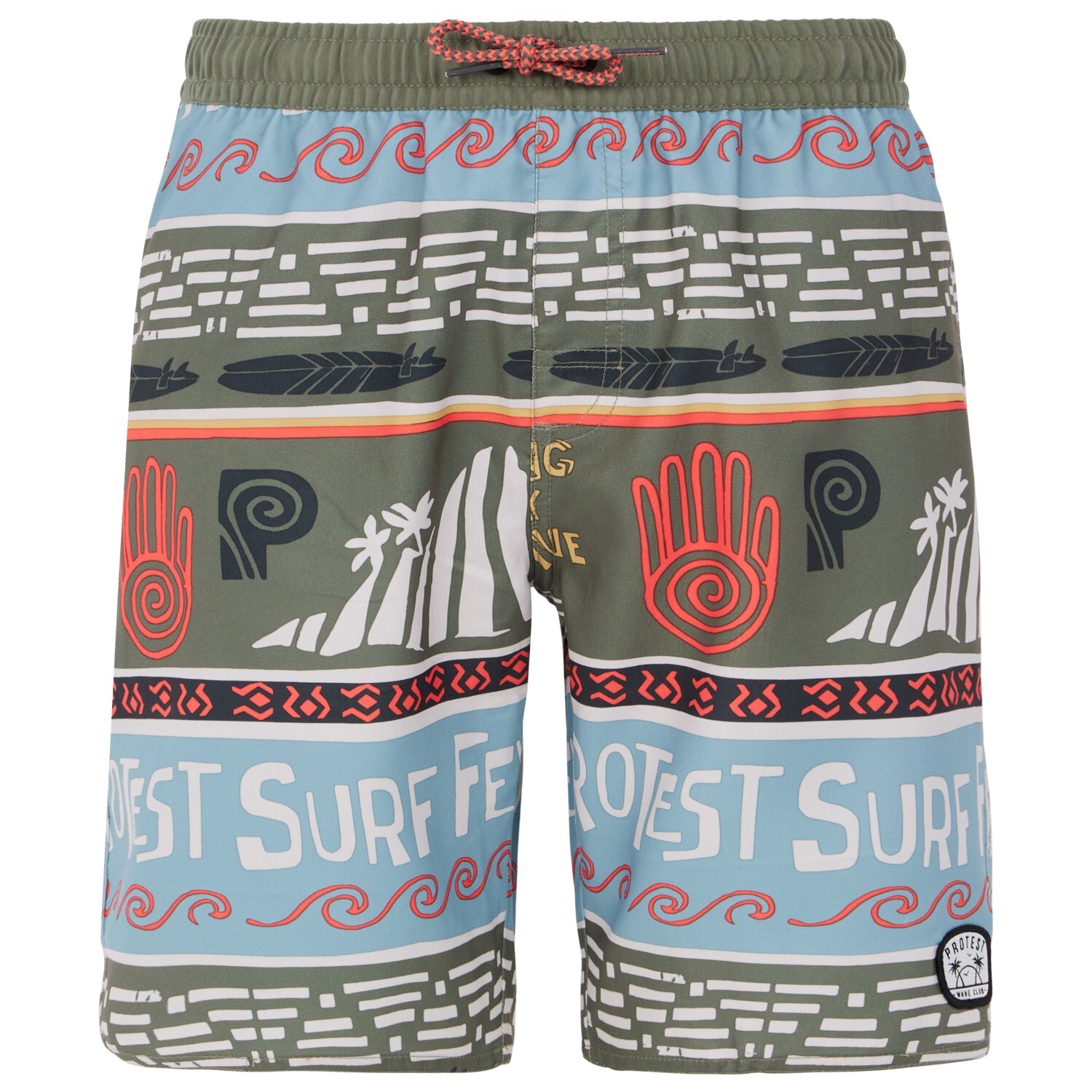 

Шорты Protest Kid's Prtcinema Beachshort, цвет Artichoke Green