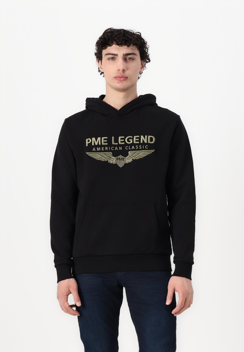 

Толстовка с капюшоном AMERICAN CLASSIC LOGO HOODIE PME Legend, черный