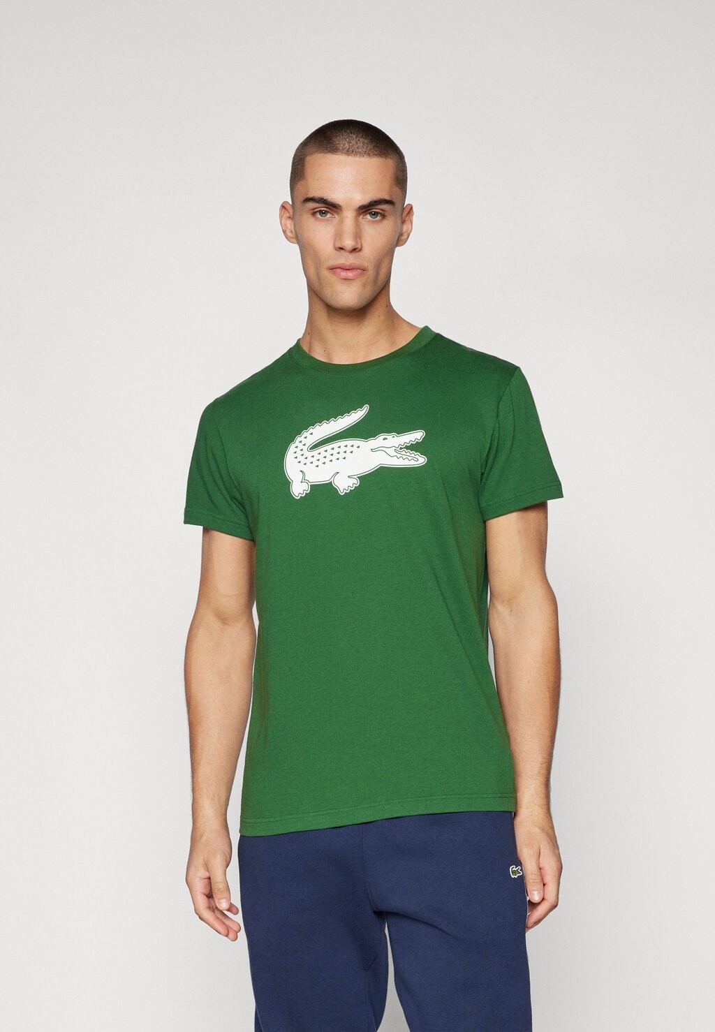 Спортивная футболка SHIRT BIG CROCO Lacoste Sport, зеленый — фото 4