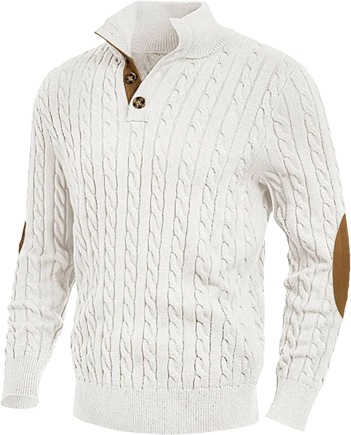 

Мужской тонкий водолазный свитер DGHM-JLMY с пуговицами