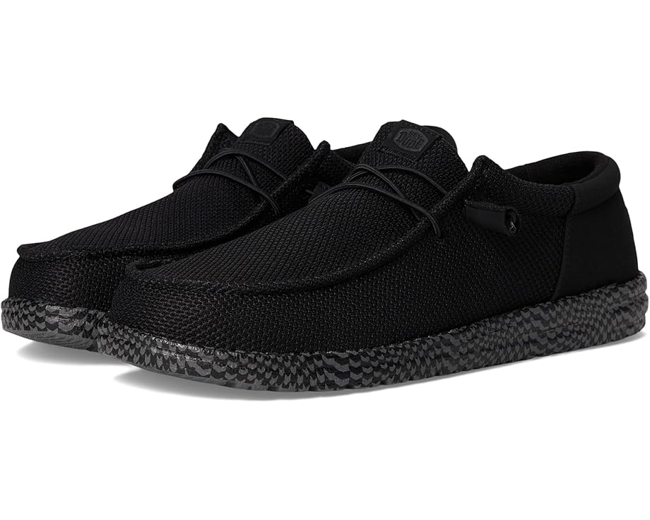 

Лоферы Hey Dude Wally Funk Warped Geo, цвет Black/Smoke Grey