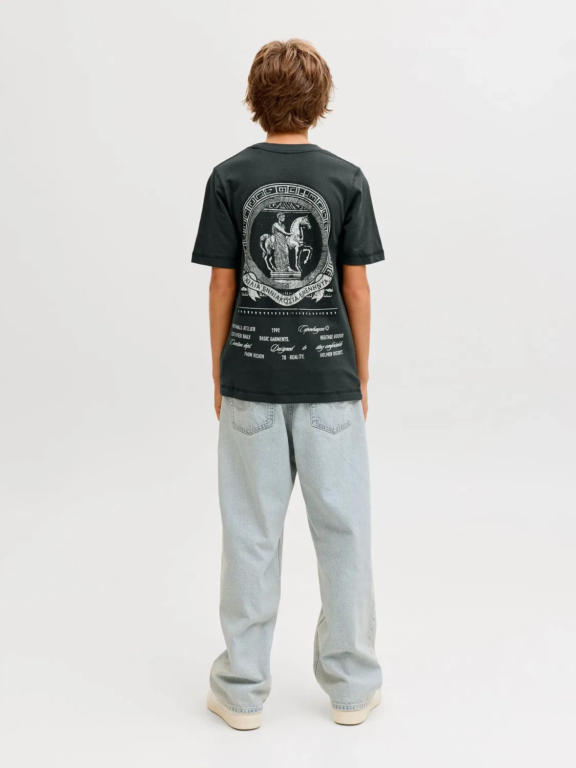 Футболка с принтом JACK & JONES Junior, forest river — фото 4