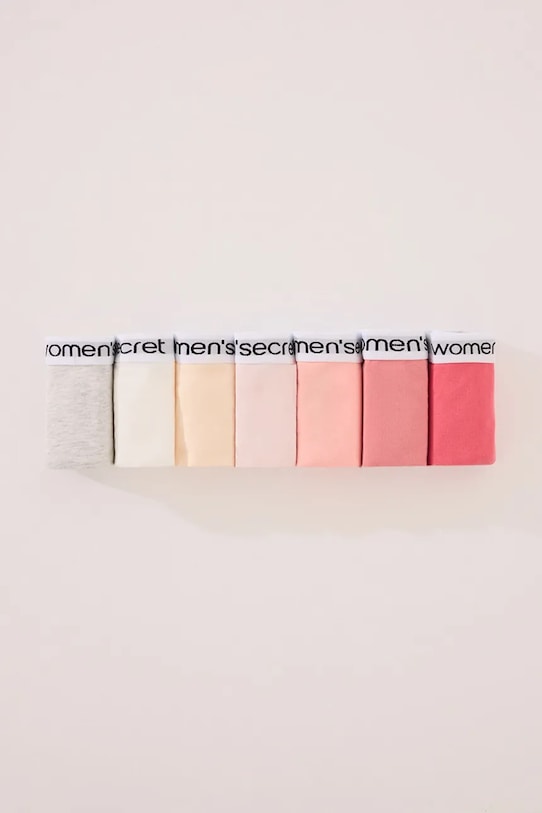 

Хлопковые трусики 7 шт Women'Secret, оранжевый