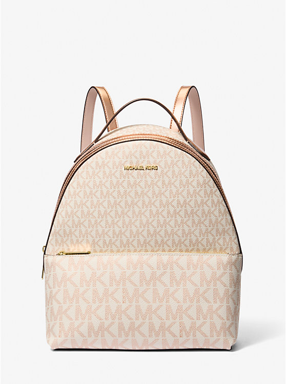 

Средний рюкзак Sheila с фирменным логотипом, двухцветный Michael Kors, золотой