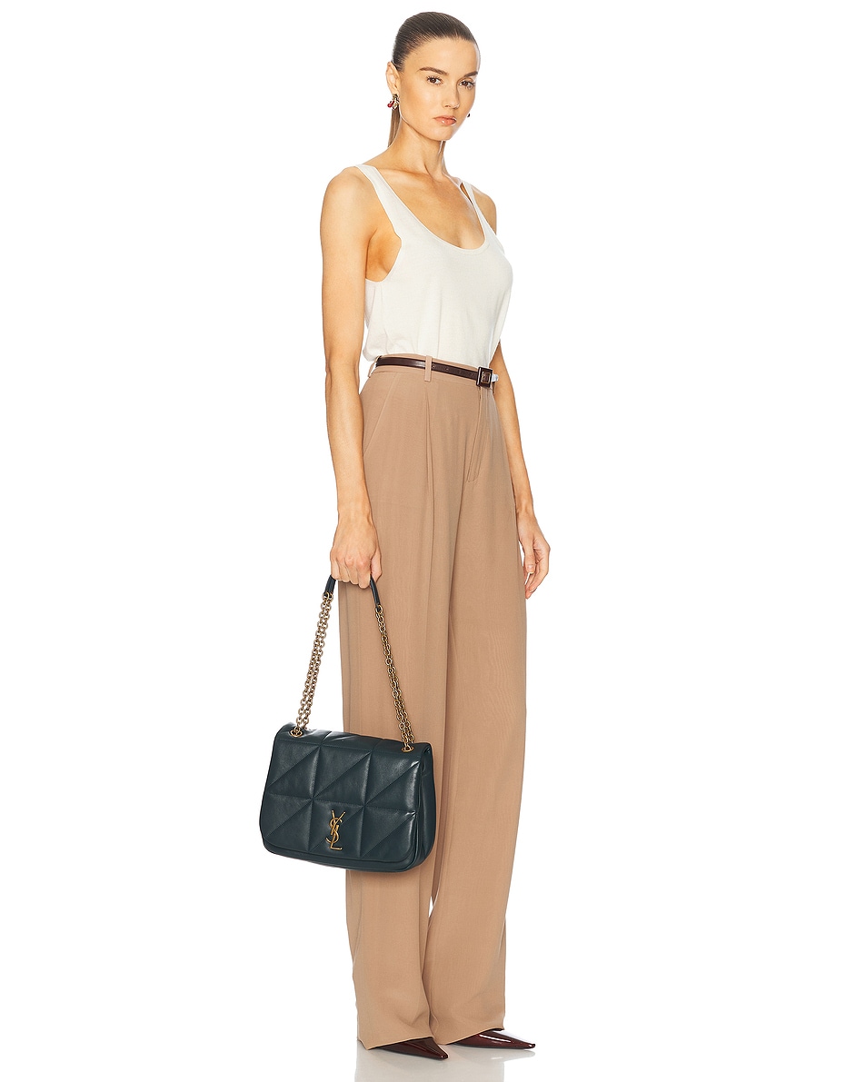 Средняя сумка Jamie 4.3 Saint Laurent, Dark Ottanio — фото 2