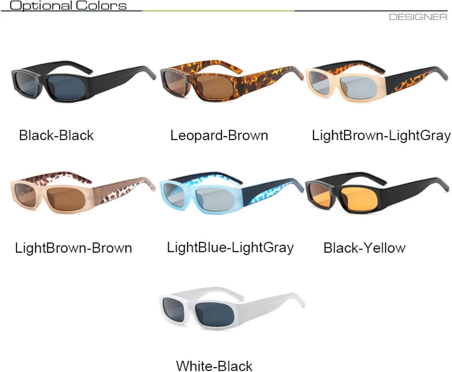 

Солнцезащитные очки с защитой от УФ-излучения UV400 | Легкая оправа | Для женщин и мужчин | Для занятий спортом на открытом воздухе и вождения DSVIGF, Leopard-brown