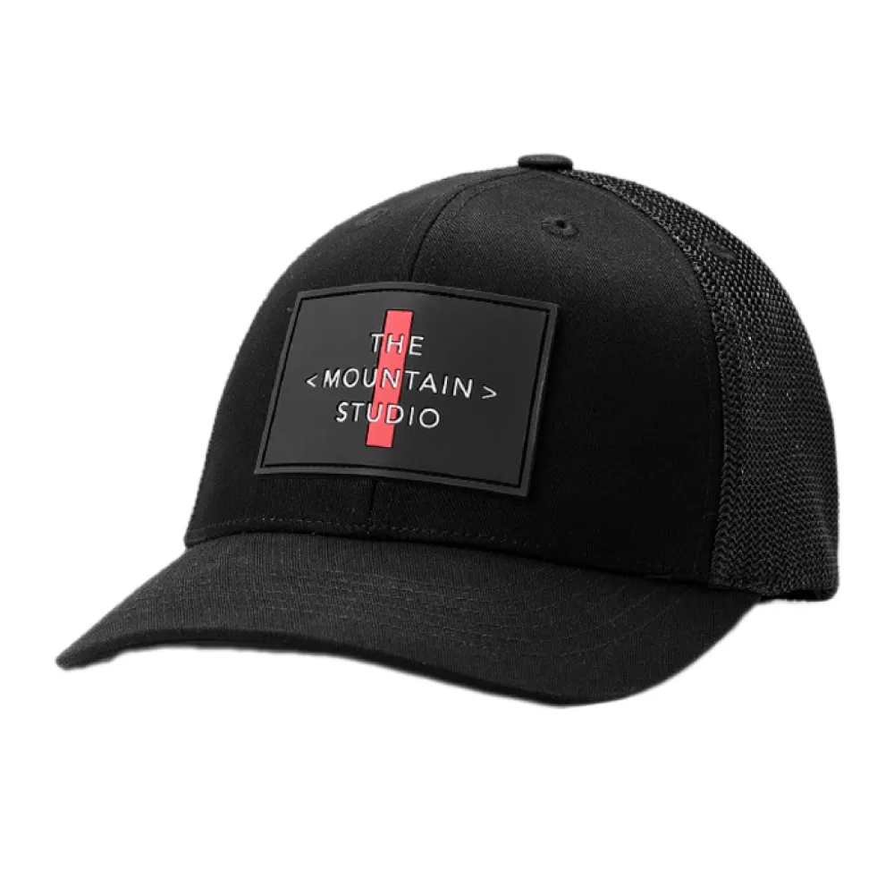 

Бейсболка The Mountain Studio Mesh cross logo, черный