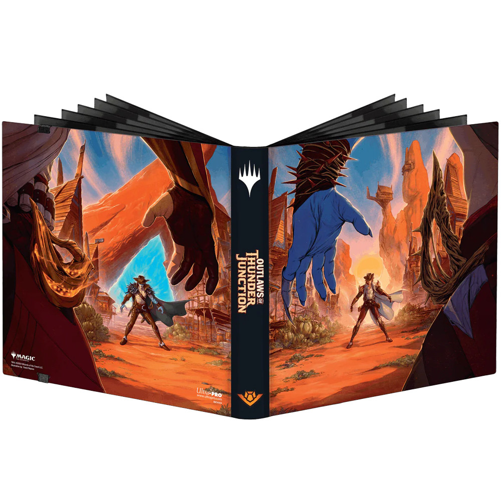 

Карточная игра Ultra Pro MtG 12-Pocket PRO-Binder: Outlaws of Thunder Junction - Oko & Kellan Standoff (Game On! Sale)