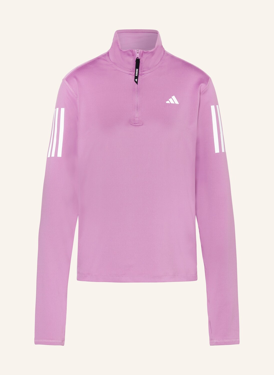 

Беговая рубашка own the run adidas, фиолетовый