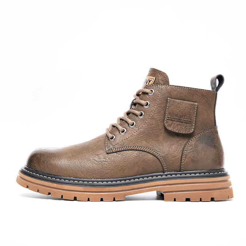 

Мужские ботинки Cahhrrn X Martin Boot Men Beige Wolves • Family Qunlangshijia