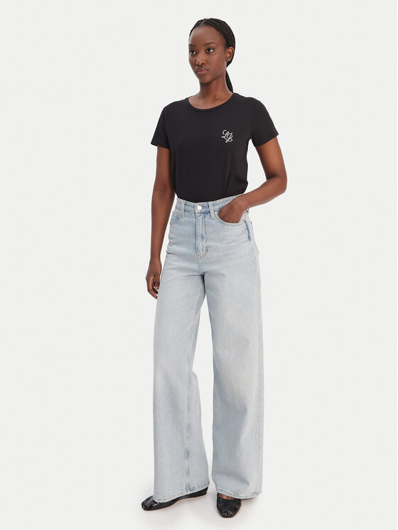 

Футболка regular fit TA6056 JS923 Liu Jo Sport, черный