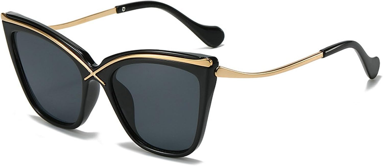 

Винтажные солнцезащитные очки «кошачий глаз» большого размера для женщин, модные солнцезащитные очки с градиентным леопардовым принтом, сексуальные женские очки для вечеринок, N45 mincl, C3