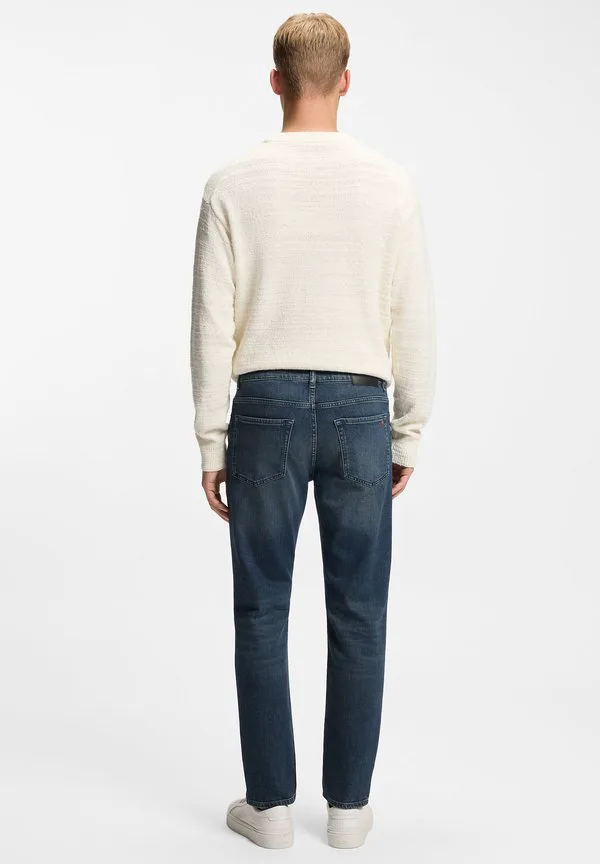 Re maine bo straight leg jeans Boss, Navy — фото 3