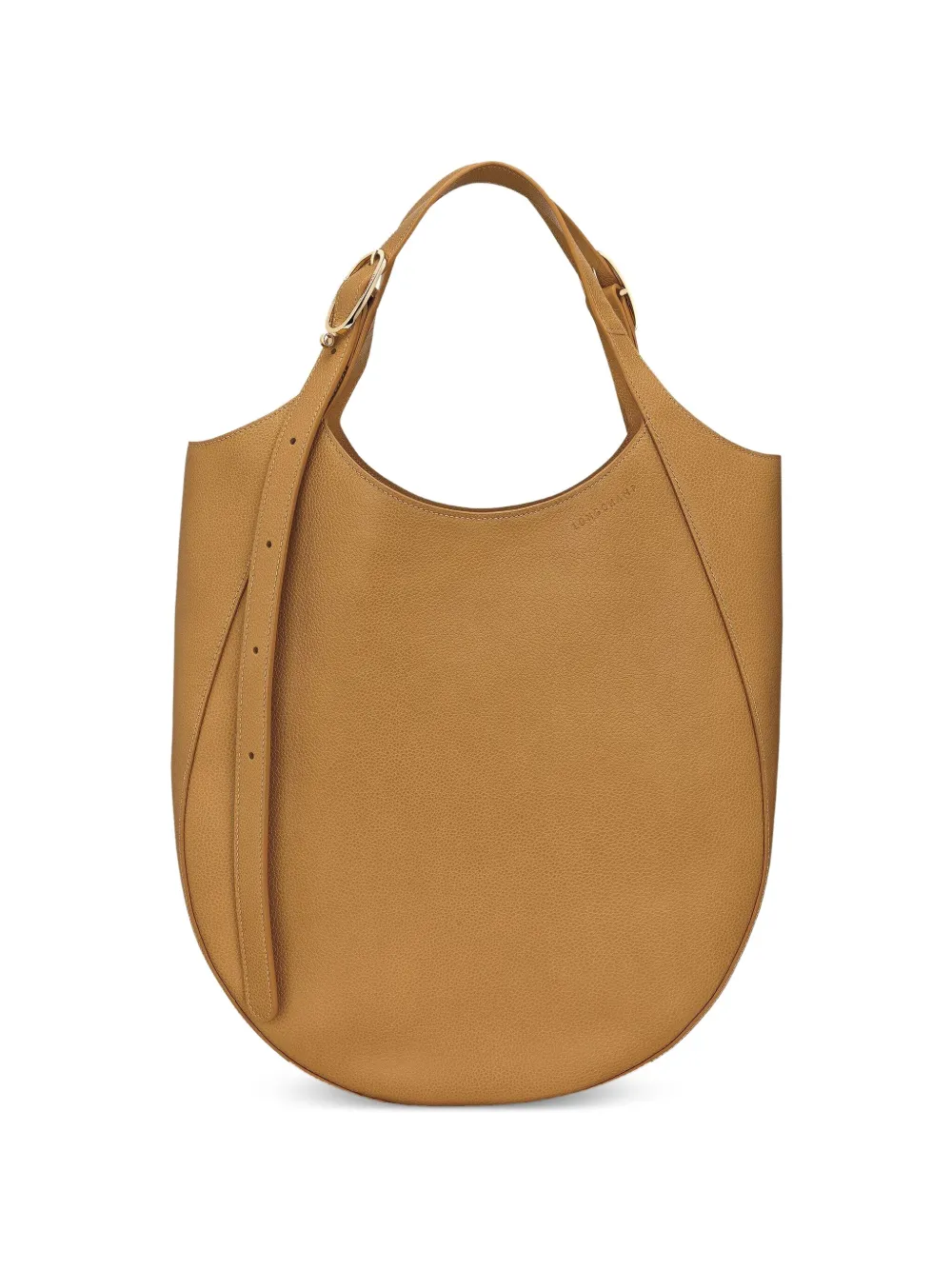 

Кожаная сумка-тоут Foulonné XL Longchamp, коричневый