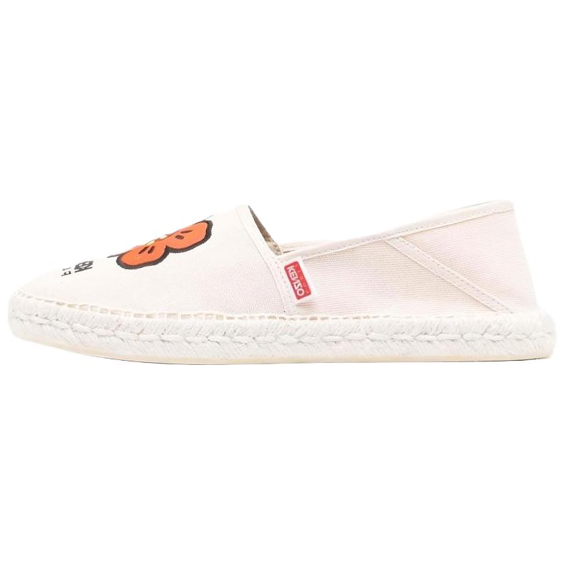 

Боке цветочные эспадрильи на холсте KENZO, белый