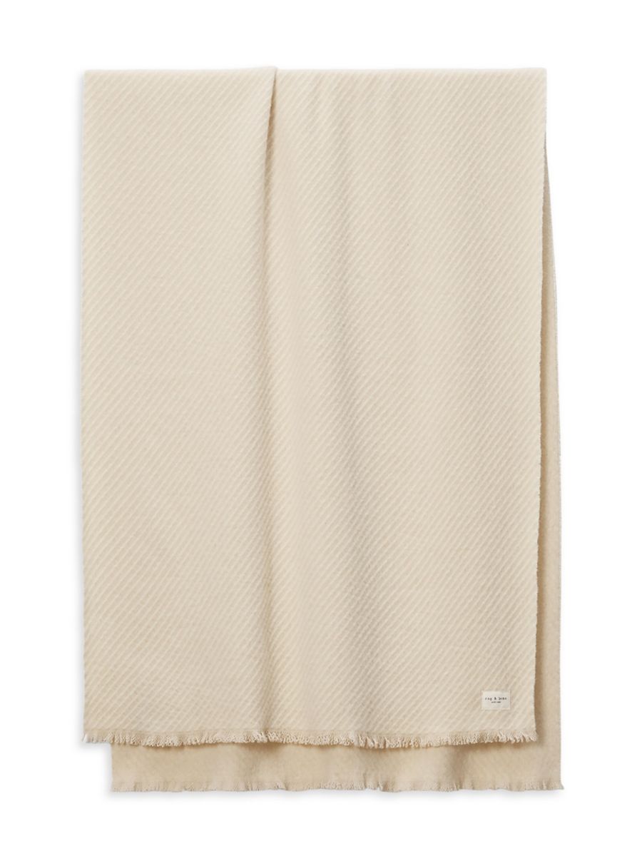 

Шарф Joni Stripe rag & bone, цвет Oatmeal