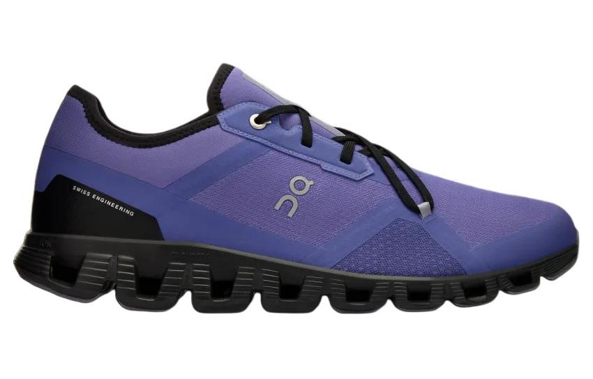 Кроссовки On Running cloud x 3 ad 'blueberry black' ,  сине-фиолетовый — фото 2