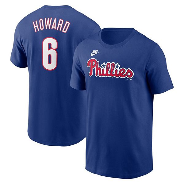 Футболка Philadelphia Phillies с именем и номером Райана Ховарда Nike — фото 2
