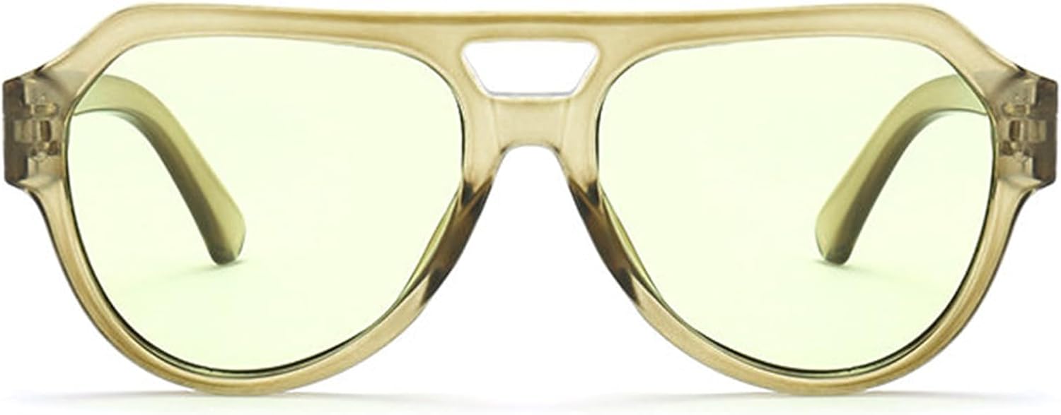 

Willochra Модные большие солнцезащитные очки-пилот для женщин и мужчин в стиле 70-х, с металлическим декором, винтажные черные очки с защитой от УФ-излучения UV400, C4