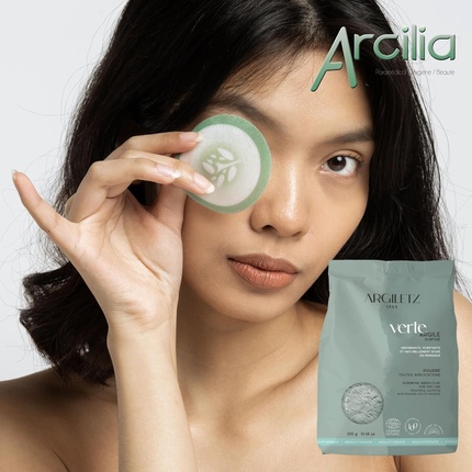 Маска для лица Arcilia — Argiletz сверхтонкая зеленая глина, 300 г — фото 2