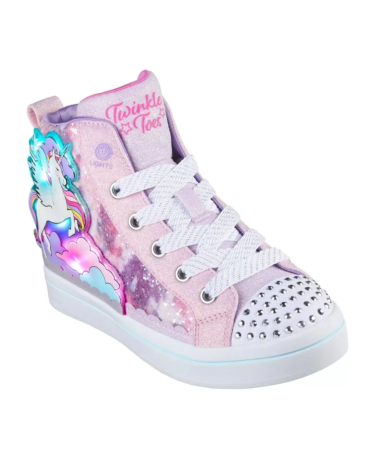 Детские повседневные кроссовки Skechers Twi-Lites 314399l-Pkmt, разноцветные, HTAT315