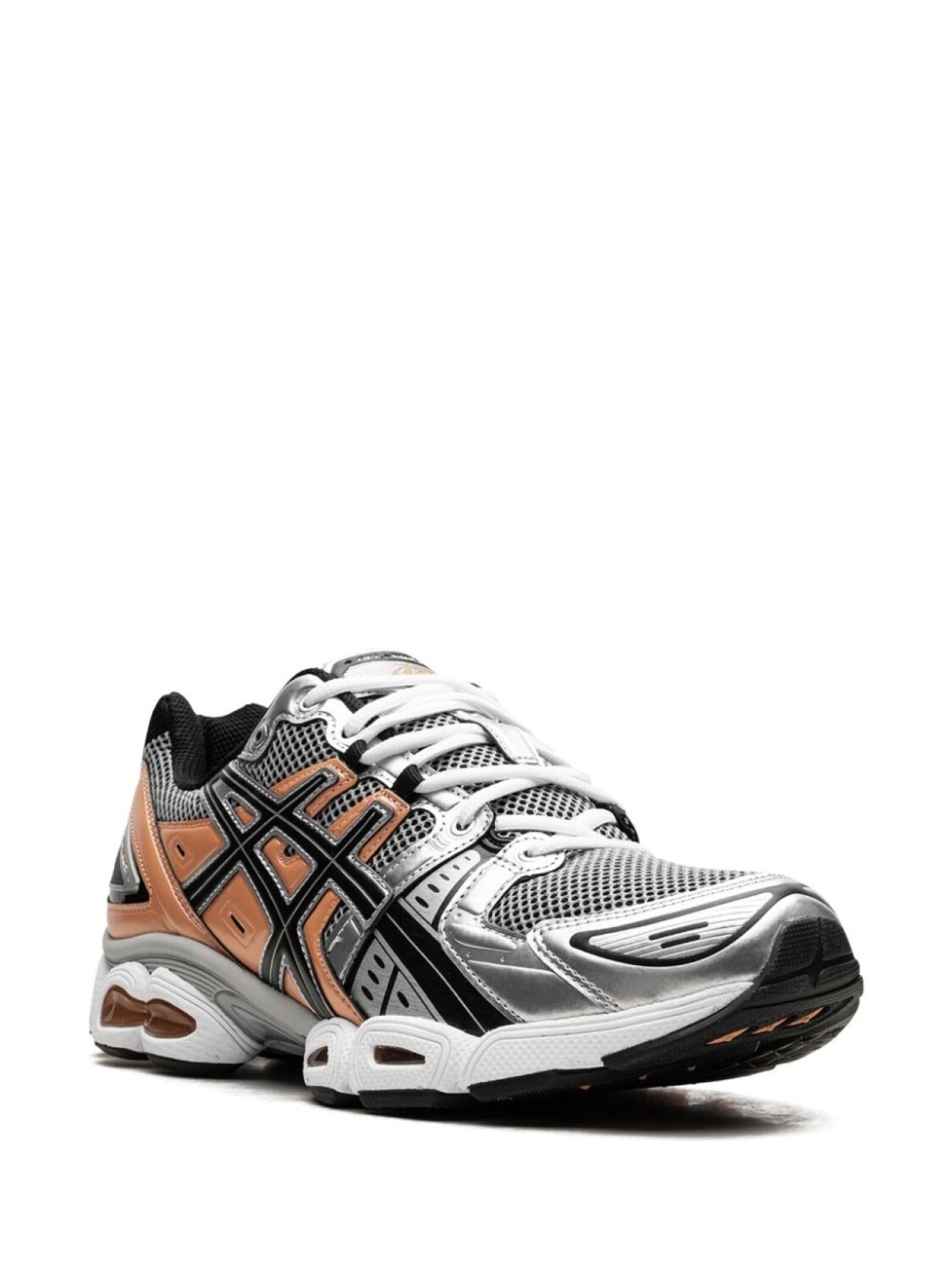 Кроссовки GEL-Nimbus 9 "Sheet Rock/Orange Lily" ASICS, черный — фото 2