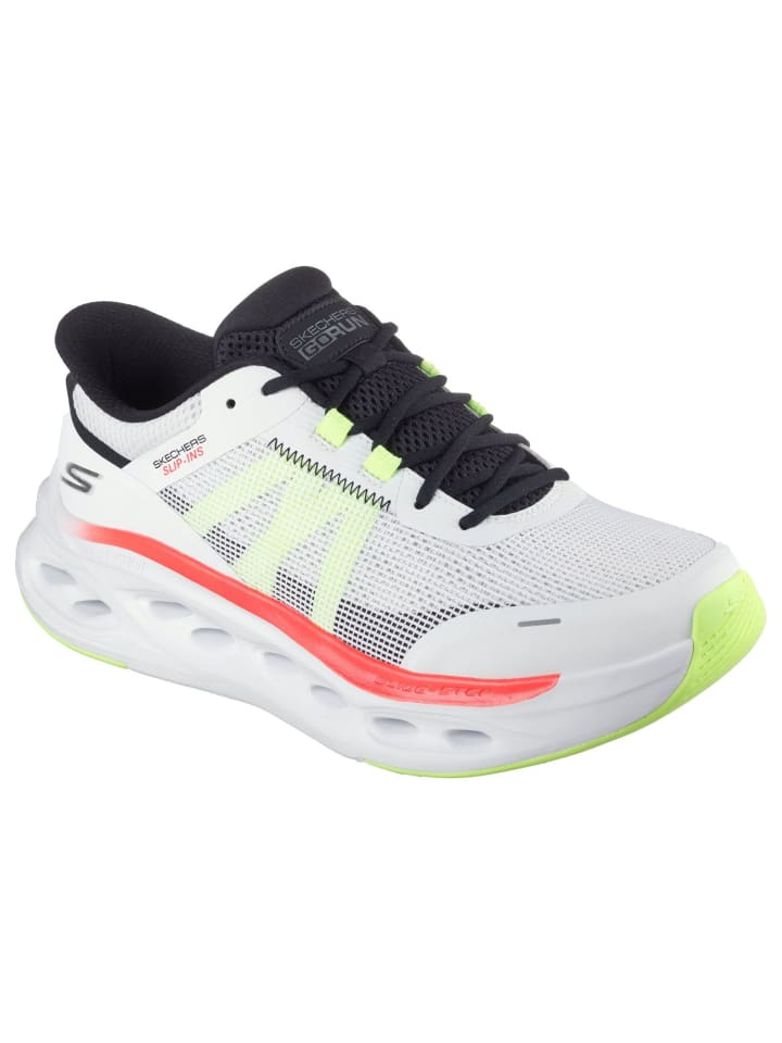 

Кроссовки на шнуровке MAX CUSHIONING GLIDE-STEP Skechers, цвет weiß/mehrfarbig