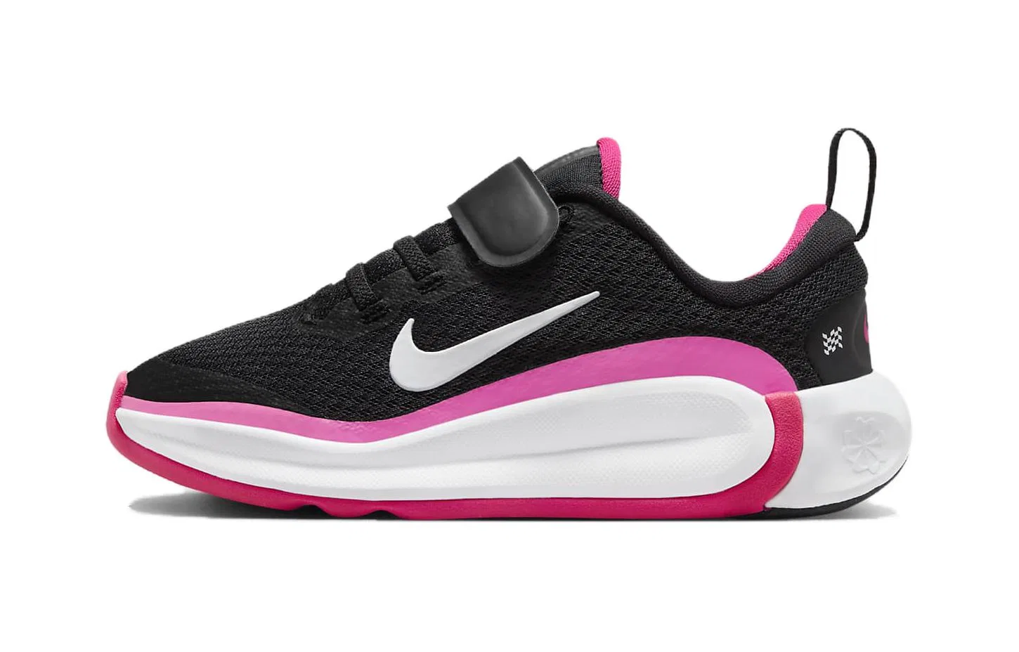Детские кроссовки Nike Infinity Flow PS черно-розовые